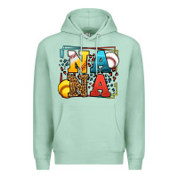 Seafoam Baseball and Softball nana Premium Hoodie - LillyAllenDesigns
