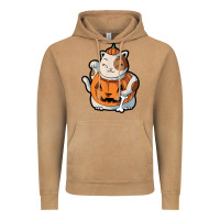Vintage Camel cute kawaii maneki neko cat halloween pumpkin costume boys Vintage Hoodie - trangStudio