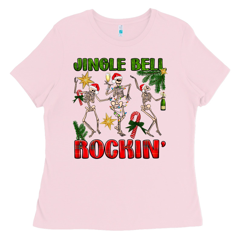 Jingle Bell Rockin' Ladies Tee by NancyCooperArtShop | Teevron