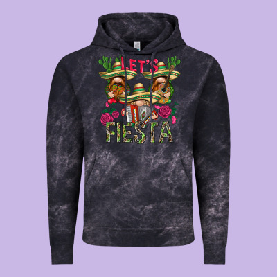 Let's Fiesta With Gnomies Mexico Vintage Hoodie Designed By Howdyjamesfarm