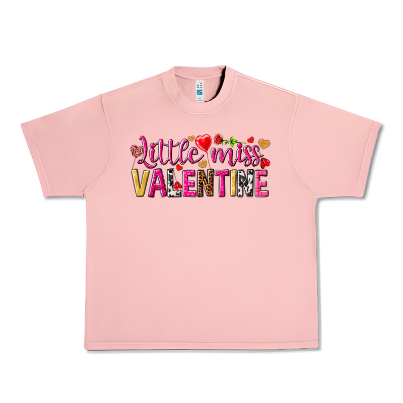 Little Miss Valentine Urban Heavy Tee by HowdyJamesFarm | Teevron