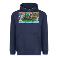 Navy love texas armadillo license plate Heavyweight Hoodie - BarkalooDesign