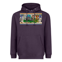 Plum love texas armadillo license plate Heavyweight Hoodie - BarkalooDesign