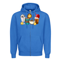 True Royal Softball coffee cups Zipper Hoodie - Artiststas
