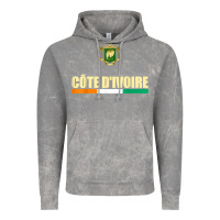 Cloud Rock Cote d_Ivoire National Flag Ivory Coast Coat Of Arms Gift Vintage Hoodie - trangStudio
