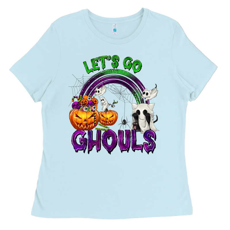 Let's Go Ghouls Ladies Tee by texasbilliewilder | Teevron