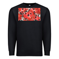 Black watermelon strawberry cowhide cup Premium Sweatshirt - BarkalooDesign
