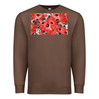 Chestnut watermelon strawberry cowhide cup Premium Sweatshirt - BarkalooDesign