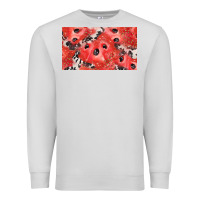 Dove Grey watermelon strawberry cowhide cup Premium Sweatshirt - BarkalooDesign