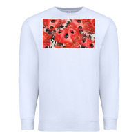 White watermelon strawberry cowhide cup Premium Sweatshirt - BarkalooDesign