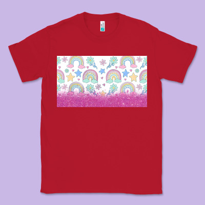 Doodle Doodle Rainbow Classic Tee Designed By Tumblerdesignbyshophia