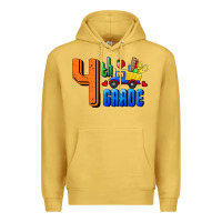 Antique Gold Fourth Grade Premium Hoodie - RanaPortraitStore