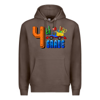 Coffee Fourth Grade Premium Hoodie - RanaPortraitStore