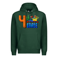 Sports Green Fourth Grade Premium Hoodie - RanaPortraitStore