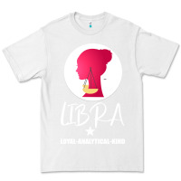 White Libra Zodiac Sign Horoscope Birth Gift Girl Premium Tee - Bettercallsaul