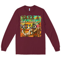 Burgundy take a ride on the wild side Long Sleeve Tee - OliviaCreatesArt