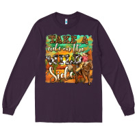 Plum take a ride on the wild side Long Sleeve Tee - OliviaCreatesArt