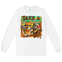White take a ride on the wild side Long Sleeve Tee - OliviaCreatesArt