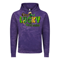 Cloud Purple One Lucky Auntie St. Patrick's Day Vintage Hoodie - CowGirlArtShop