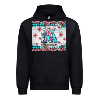 Black da dental assistant dentist element with flowers Urban Hoodie - AdoDesignShop