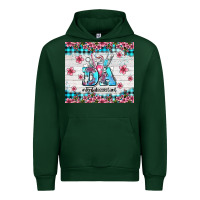 Forest Green da dental assistant dentist element with flowers Urban Hoodie - AdoDesignShop