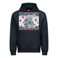 Navy da dental assistant dentist element with flowers Urban Hoodie - AdoDesignShop