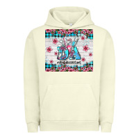 Pigment Pistachio da dental assistant dentist element with flowers Urban Hoodie - AdoDesignShop