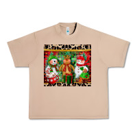 Burro christmas snowman polar bear reindeer Urban Heavy Tee - CowGirlArtShop