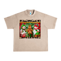French Oak christmas snowman polar bear reindeer Urban Heavy Tee - CowGirlArtShop
