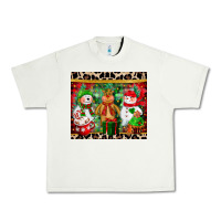 Pistachio christmas snowman polar bear reindeer Urban Heavy Tee - CowGirlArtShop