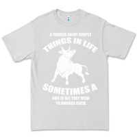 Dove Grey Taurus Horoscope Premium Tee - Bettercallsaul