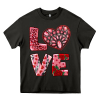Asphalt love  with pink gemstone Heavy Core Tee - RanaPortraitStore