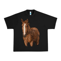 Black brown horse Urban Heavy Tee - RanaPortraitStore