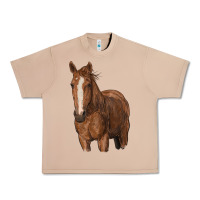 Burro brown horse Urban Heavy Tee - RanaPortraitStore