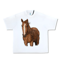 White brown horse Urban Heavy Tee - RanaPortraitStore