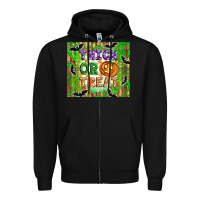 Black Thick or treat tumbler Zipper Hoodie - Artiststas