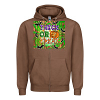 Chestnut Thick or treat tumbler Zipper Hoodie - Artiststas