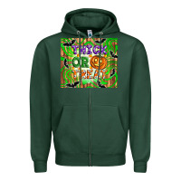 Sports Green Thick or treat tumbler Zipper Hoodie - Artiststas