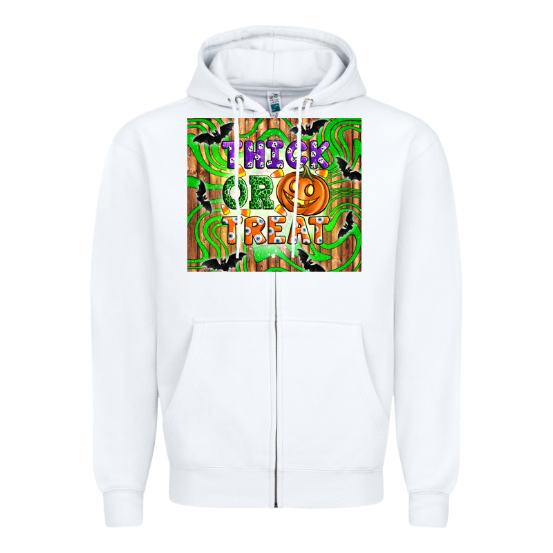 Thick Or Treat Tumbler Zipper Hoodie by Artiststas | Teevron