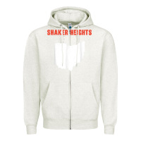 Oatmeal Heather shaker heights ohio usa state america travel ohioan Zipper Hoodie - trangStudio