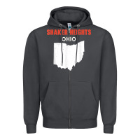 Smoke shaker heights ohio usa state america travel ohioan Zipper Hoodie - trangStudio
