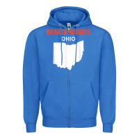 True Royal shaker heights ohio usa state america travel ohioan Zipper Hoodie - trangStudio