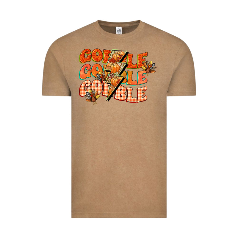 Gobble Gobble Gobble Vintage Tee by CowGirlArtShop | Teevron