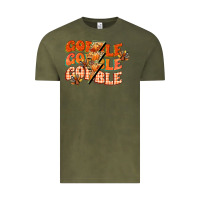Vintage Olive gobble gobble gobble Vintage Tee - CowGirlArtShop