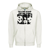 Oatmeal Heather horror picture show Zipper Hoodie - trangStudio