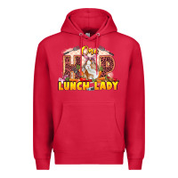 Cardinal One hip lunch lady Easter Day Premium Hoodie - LillyAllenDesigns