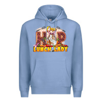 Colony Blue One hip lunch lady Easter Day Premium Hoodie - LillyAllenDesigns