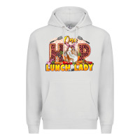 Dove Grey One hip lunch lady Easter Day Premium Hoodie - LillyAllenDesigns
