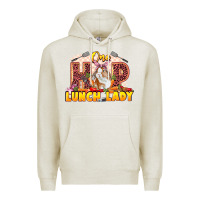 Oatmeal Heather One hip lunch lady Easter Day Premium Hoodie - LillyAllenDesigns