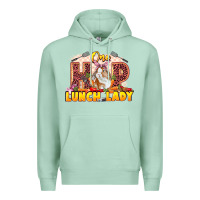 Seafoam One hip lunch lady Easter Day Premium Hoodie - LillyAllenDesigns